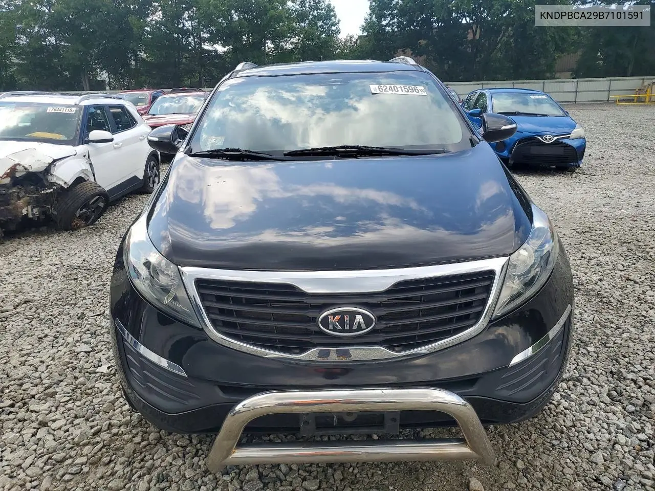 2011 Kia Sportage Lx VIN: KNDPBCA29B7101591 Lot: 62401596