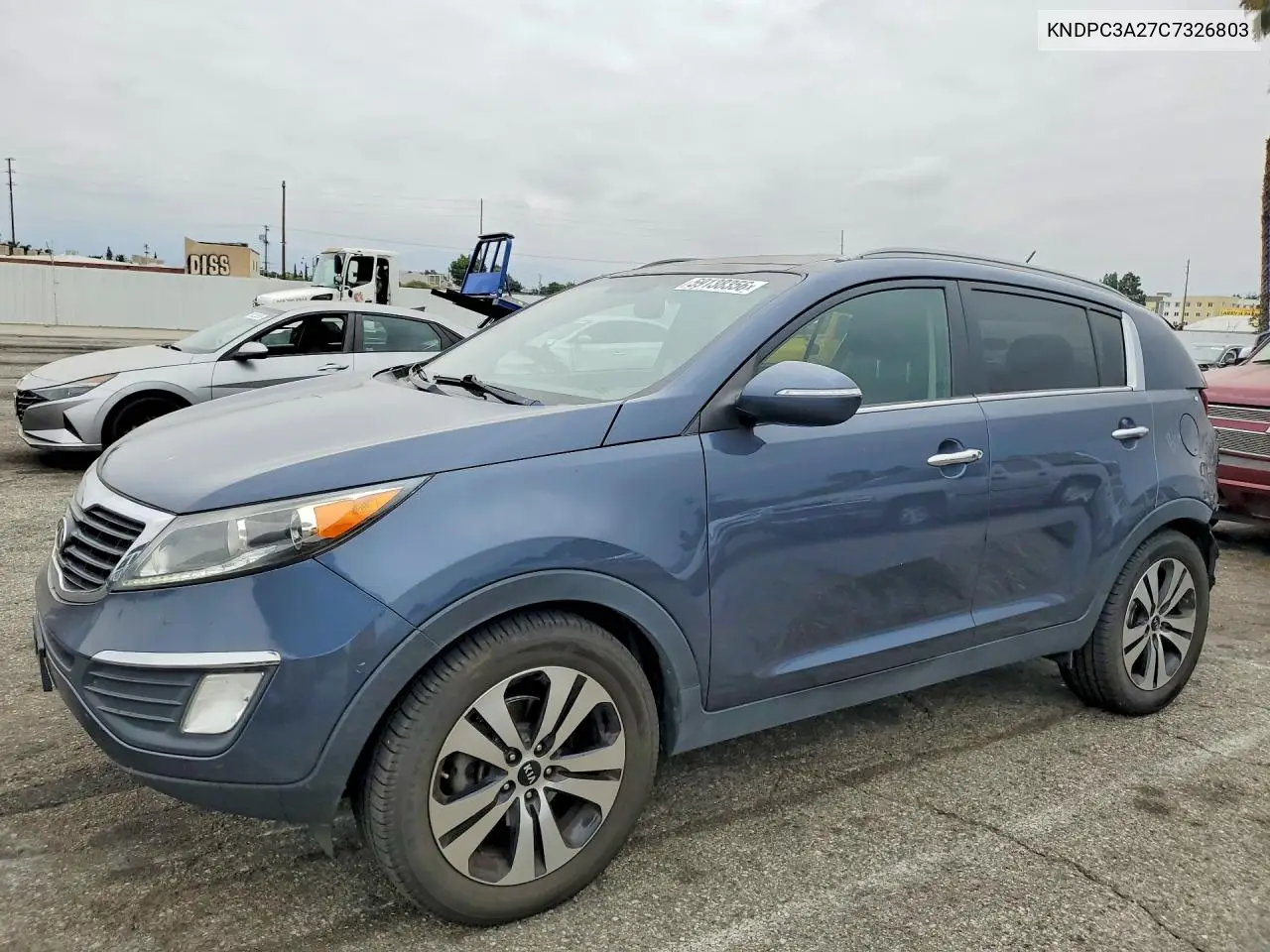 2012 Kia Sportage Ex VIN: KNDPC3A27C7326803 Lot: 59138356