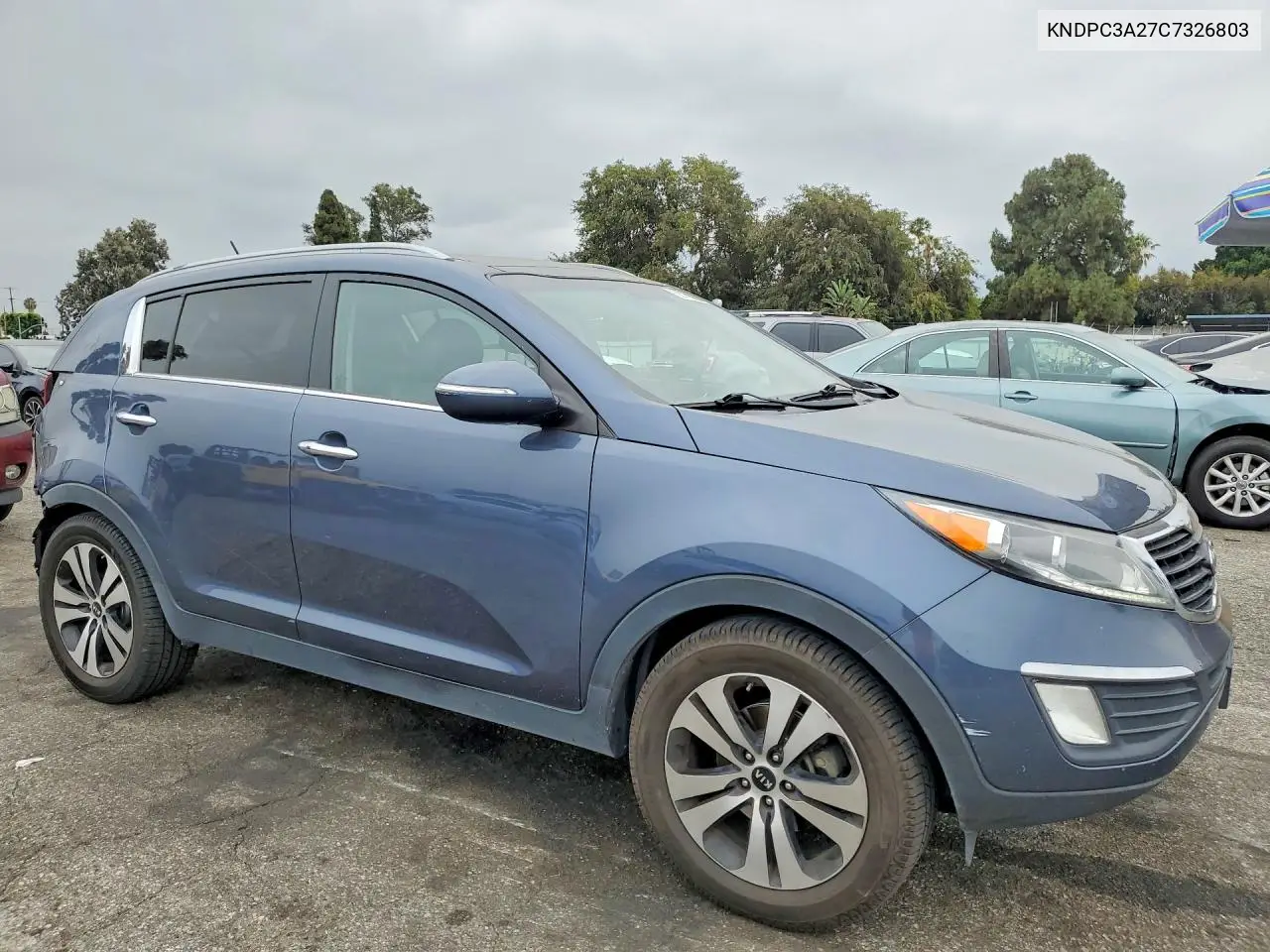 2012 Kia Sportage Ex VIN: KNDPC3A27C7326803 Lot: 59138356
