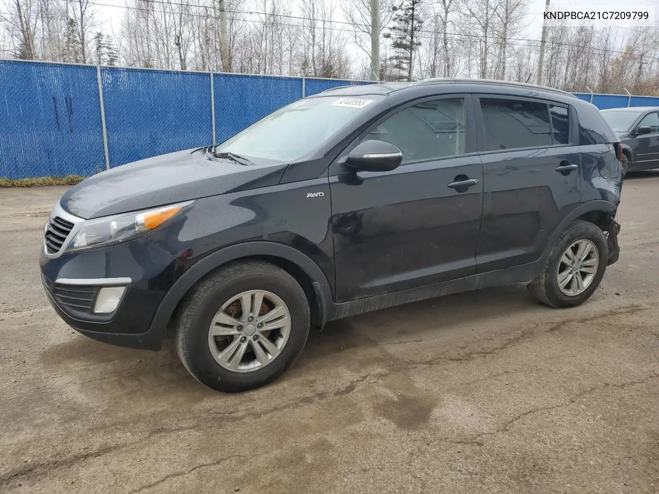 KNDPBCA21C7209799 2012 Kia Sportage Lx