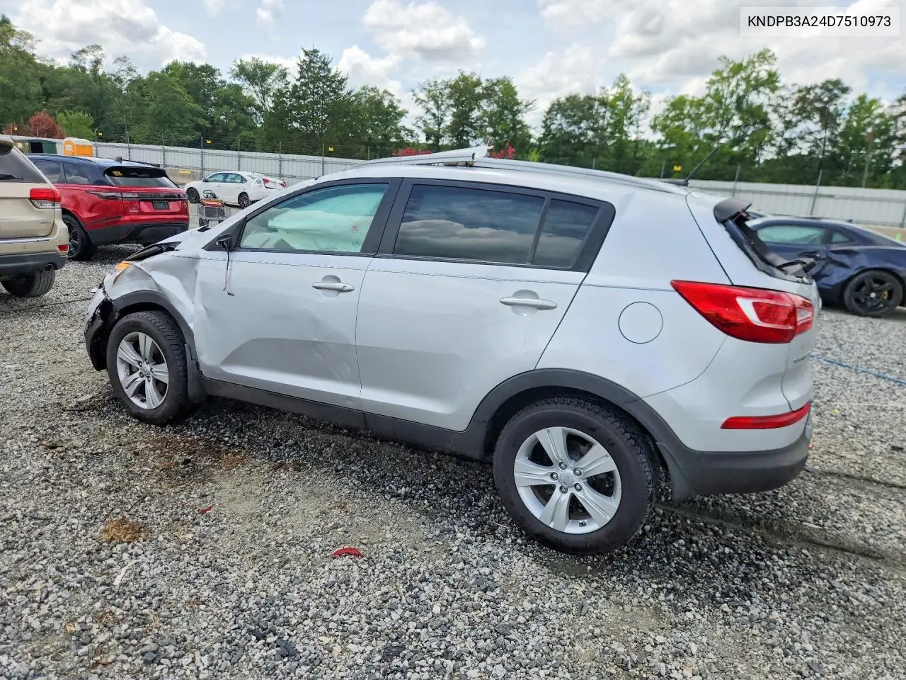 2013 Kia Sportage Lx VIN: KNDPB3A24D7510973 Lot: 61971066