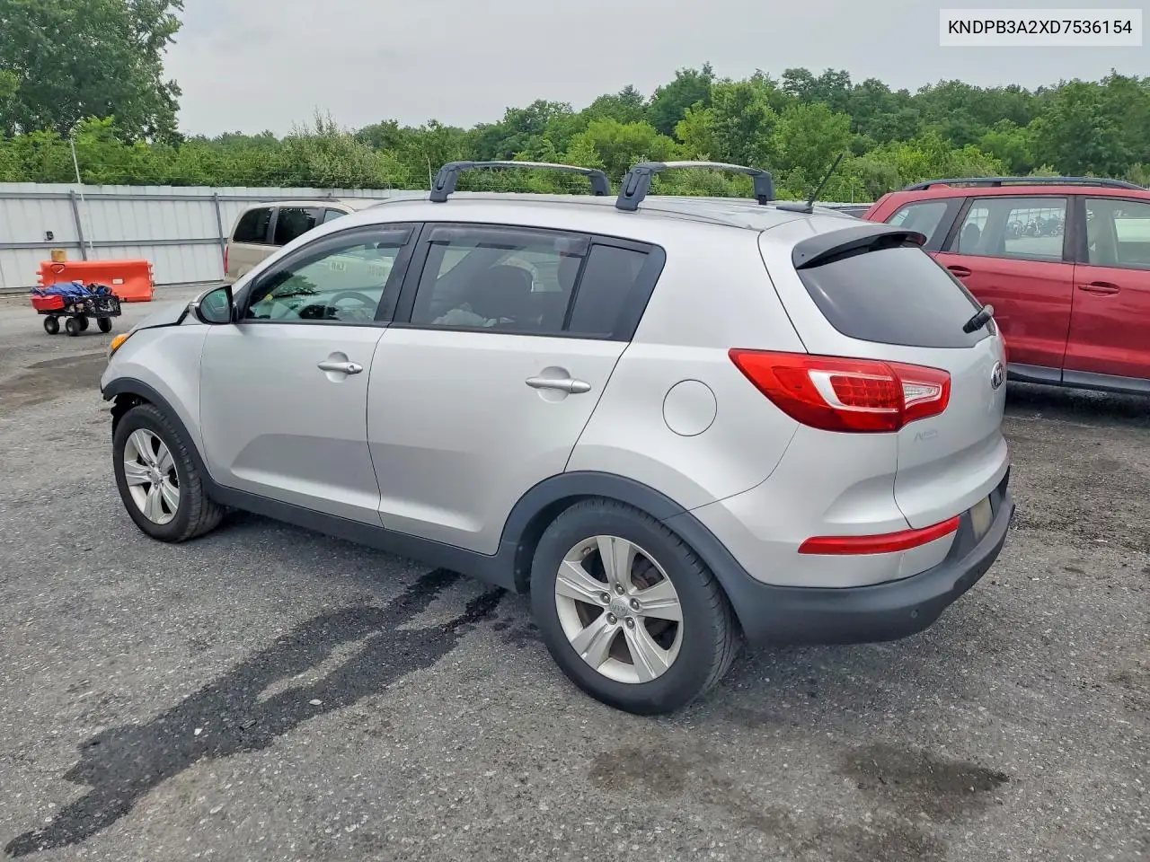 2013 Kia Sportage Lx VIN: KNDPB3A2XD7536154 Lot: 62138376