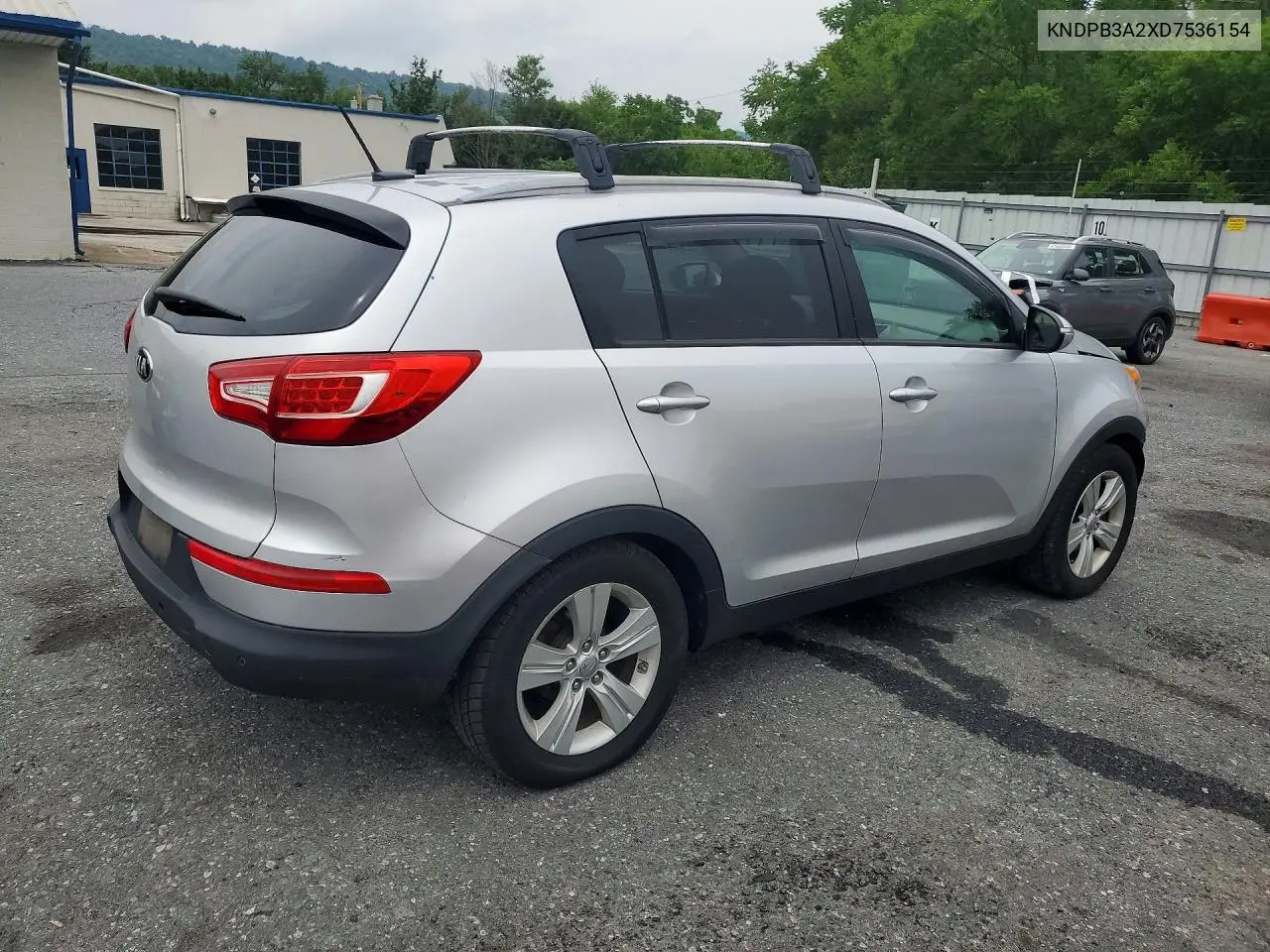 2013 Kia Sportage Lx VIN: KNDPB3A2XD7536154 Lot: 62138376