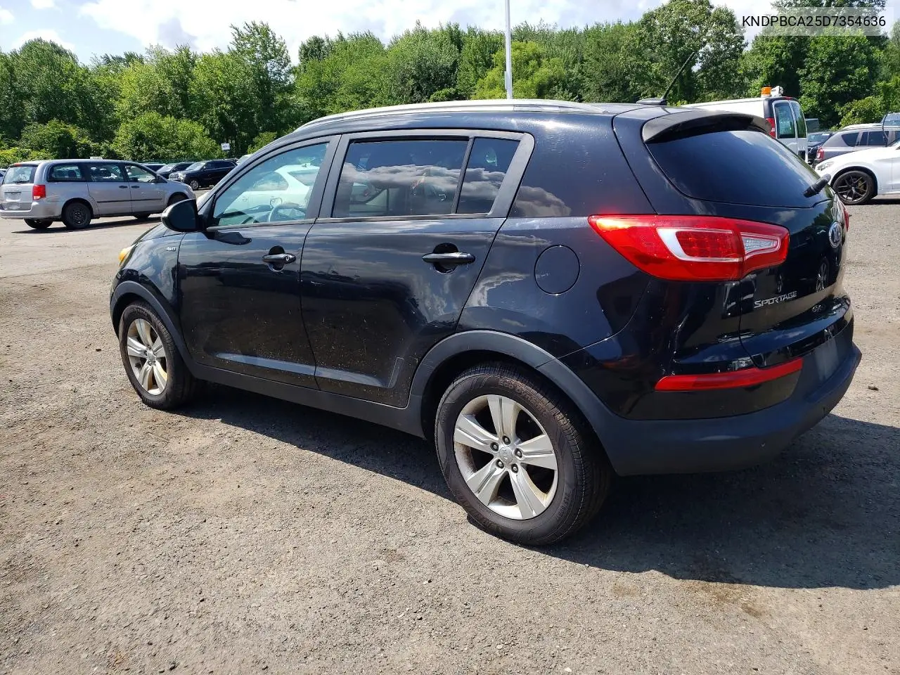 2013 Kia Sportage Lx VIN: KNDPBCA25D7354636 Lot: 62233396