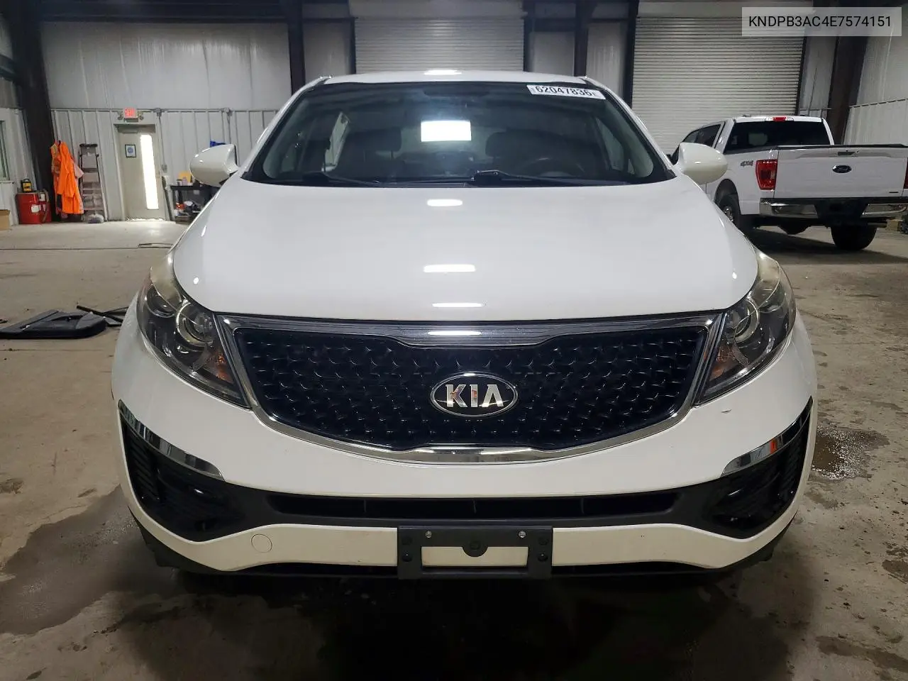 2014 Kia Sportage Lx VIN: KNDPB3AC4E7574151 Lot: 62047836