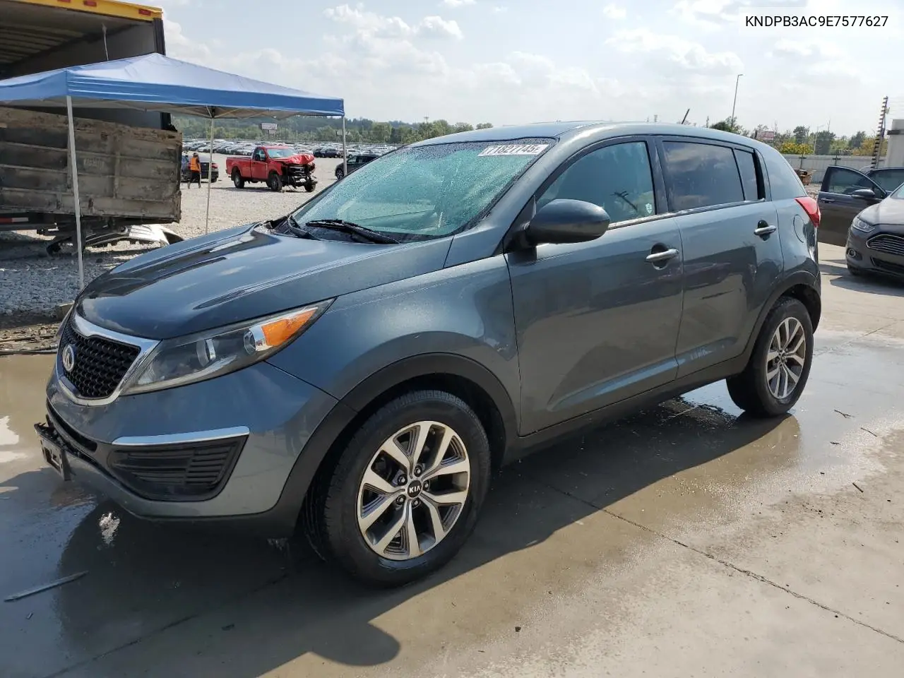 KNDPB3AC9E7577627 2014 Kia Sportage Lx