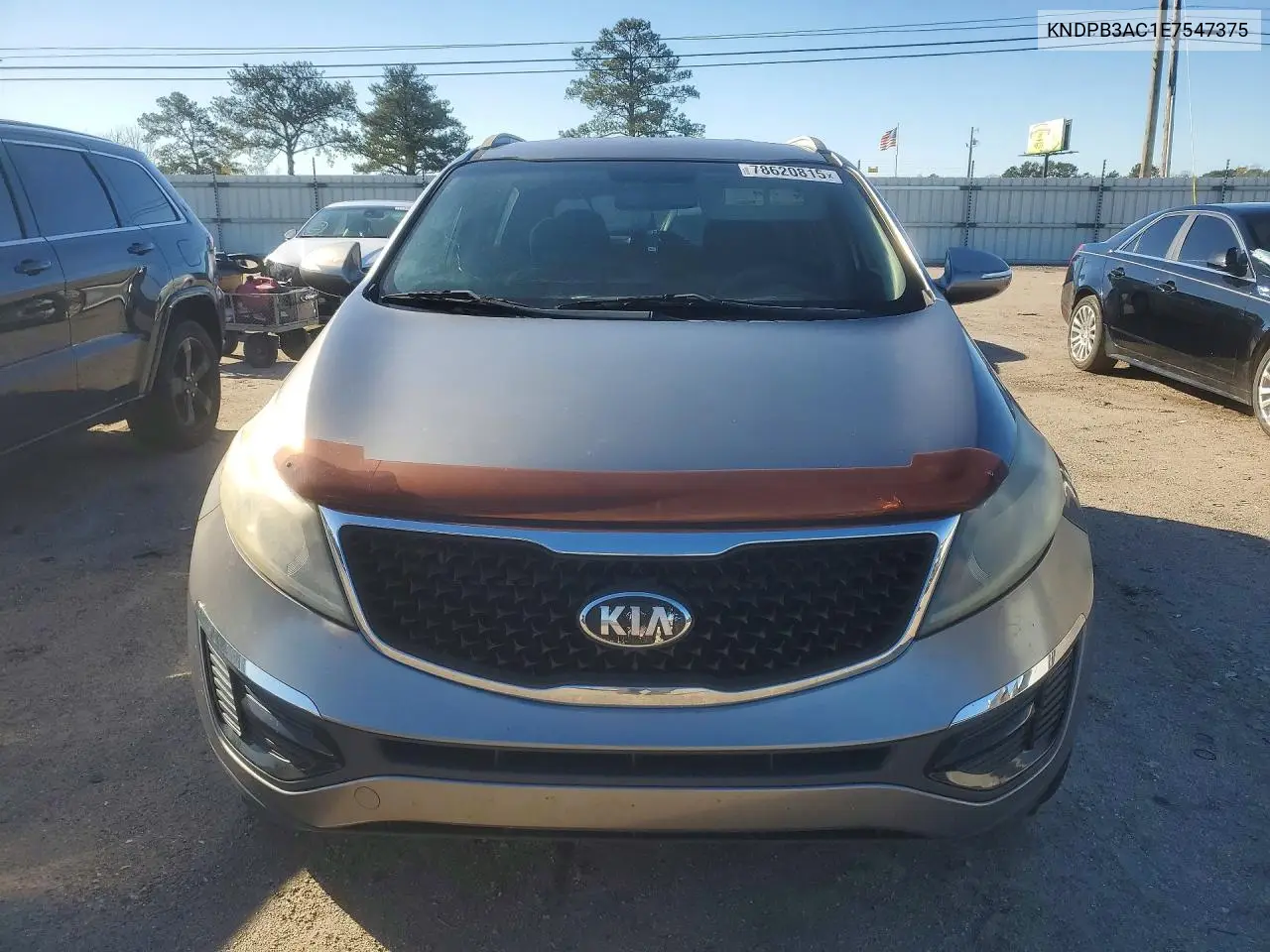 2014 Kia Sportage Base VIN: KNDPB3AC1E7547375 Lot: 78620815
