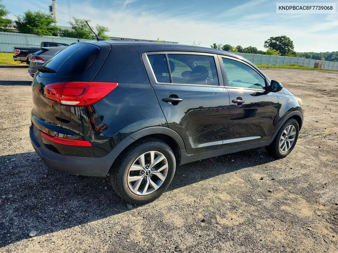 2015 Kia Sportage Lx VIN: KNDPBCAC8F7739068 Lot: 61139886