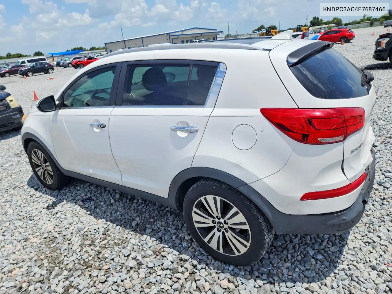 2015 Kia Sportage Ex VIN: KNDPC3AC4F7687466 Lot: 61671296
