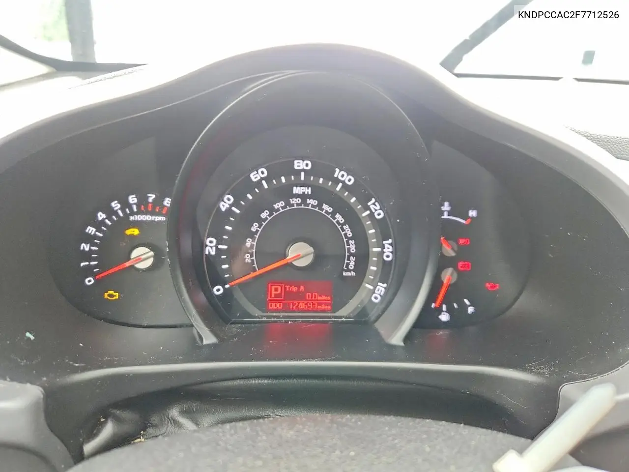 2015 Kia Sportage Ex VIN: KNDPCCAC2F7712526 Lot: 62067456