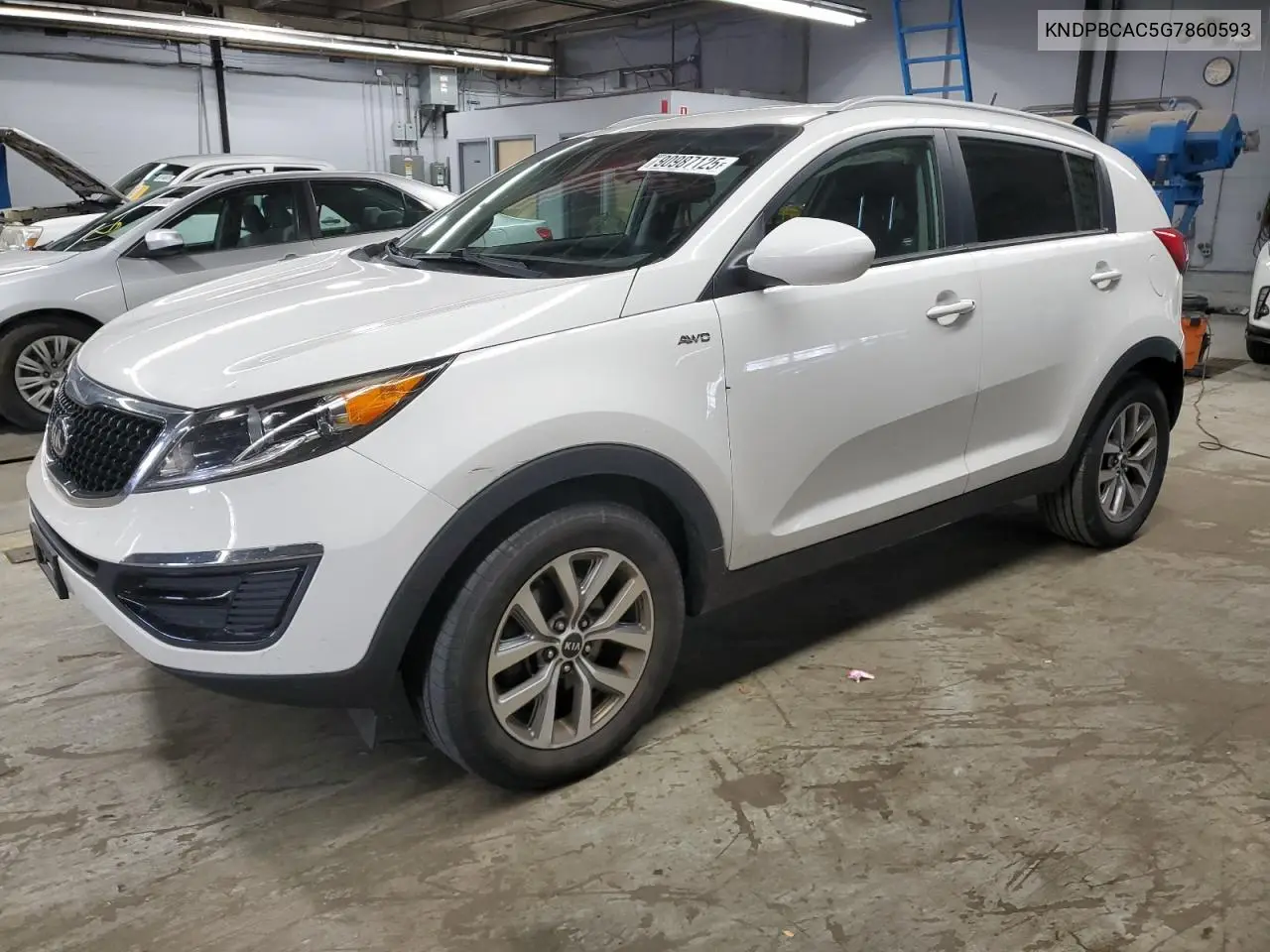 KNDPBCAC5G7860593 2016 Kia Sportage Lx
