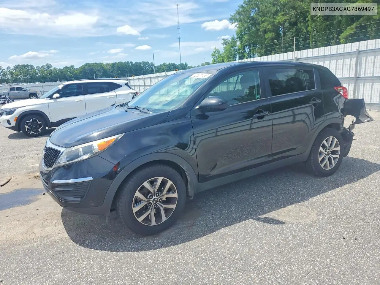 2016 Kia Sportage Lx VIN: KNDPB3ACXG7869497 Lot: 60601756