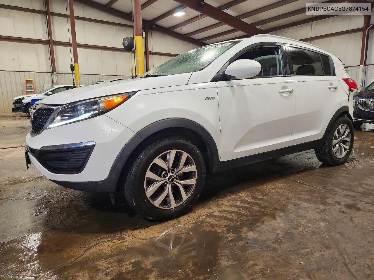 2016 Kia Sportage Lx VIN: KNDPBCAC5G7874154 Lot: 62083196