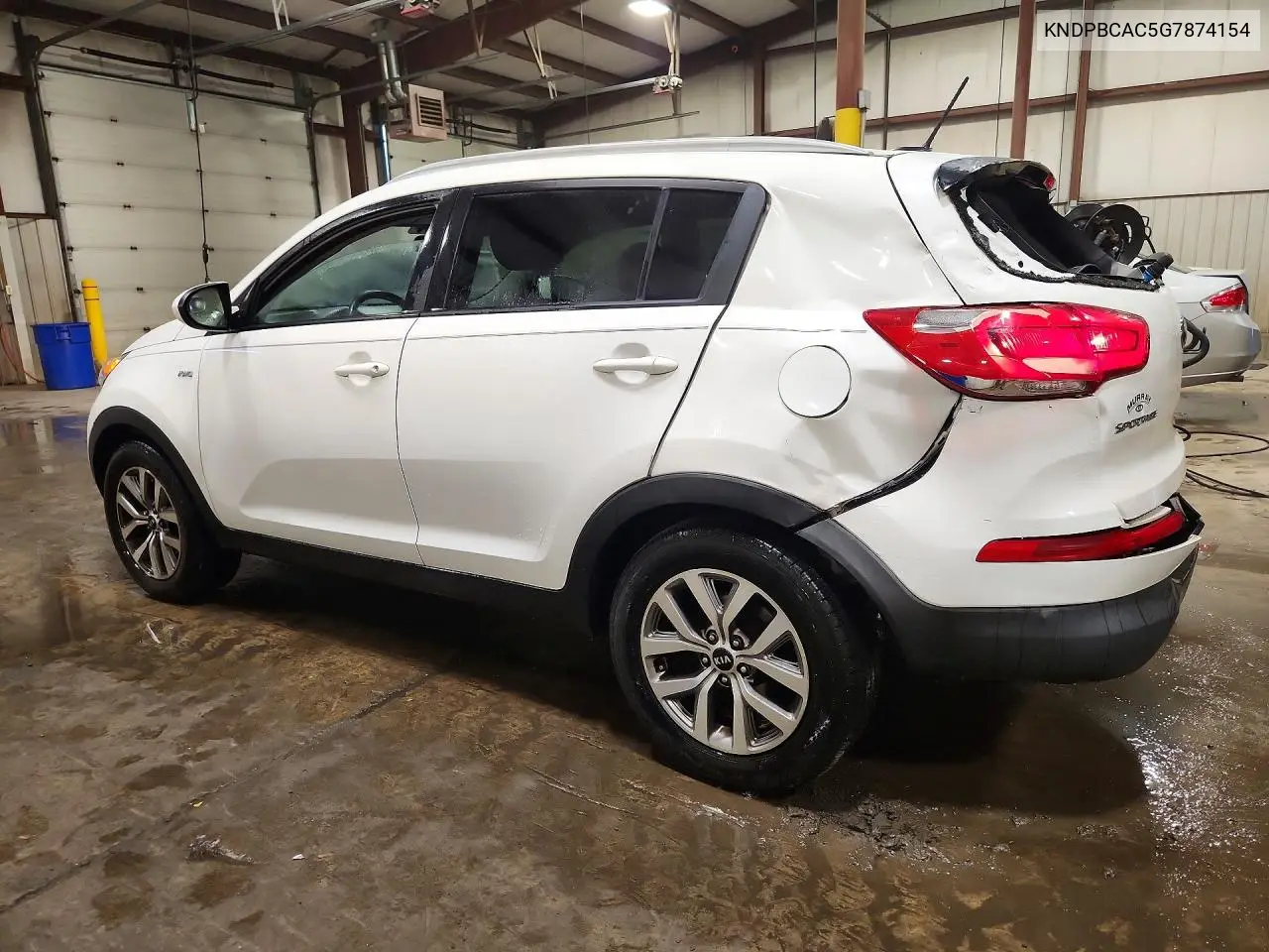 2016 Kia Sportage Lx VIN: KNDPBCAC5G7874154 Lot: 62083196