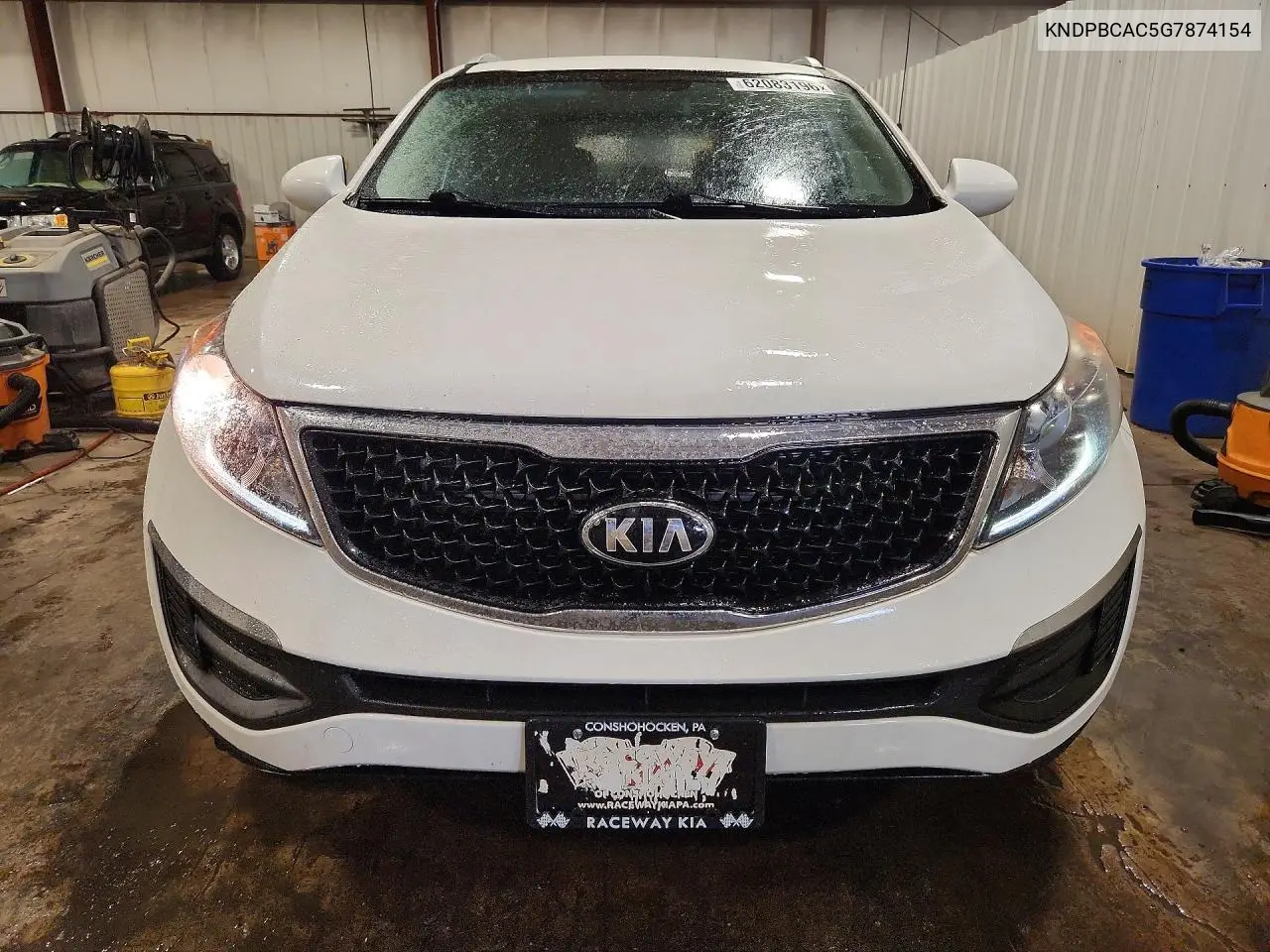 2016 Kia Sportage Lx VIN: KNDPBCAC5G7874154 Lot: 62083196