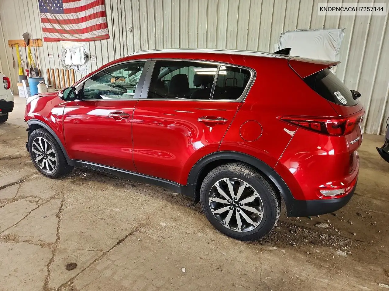 2017 Kia Sportage Ex VIN: KNDPNCAC6H7257144 Lot: 56628276