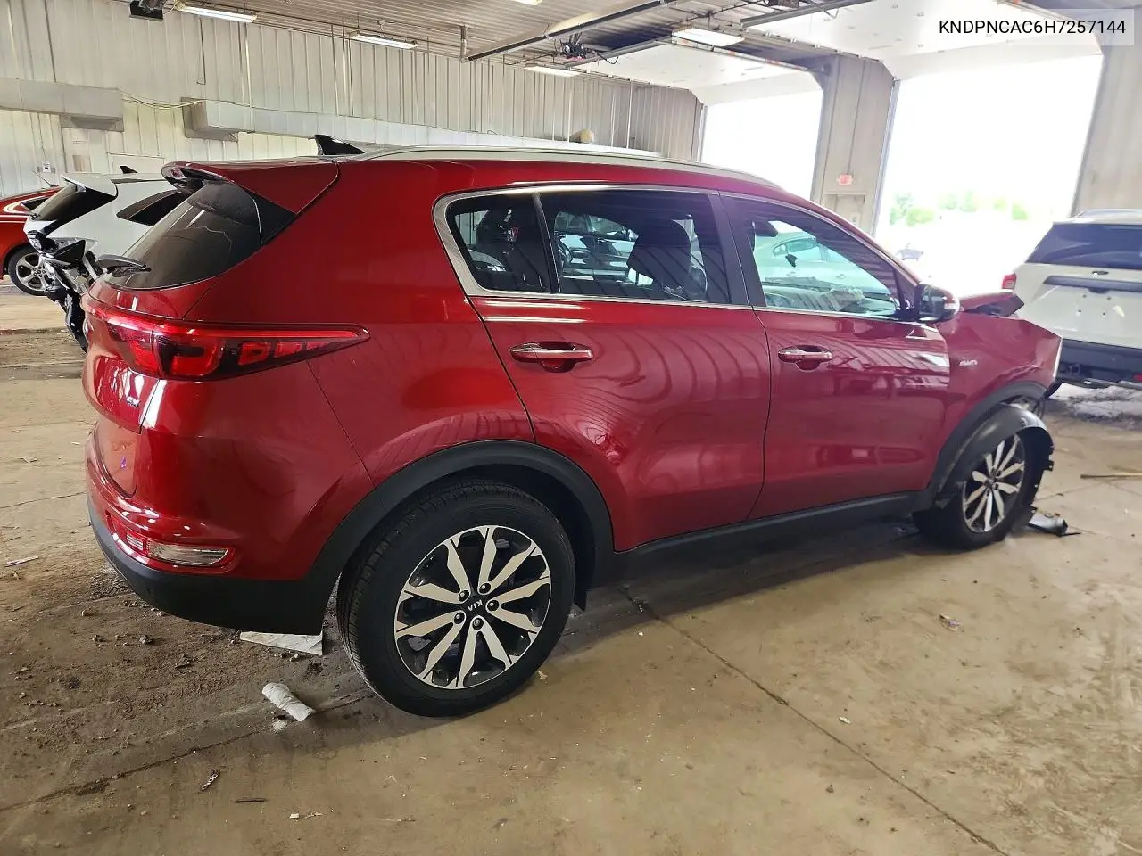 2017 Kia Sportage Ex VIN: KNDPNCAC6H7257144 Lot: 56628276