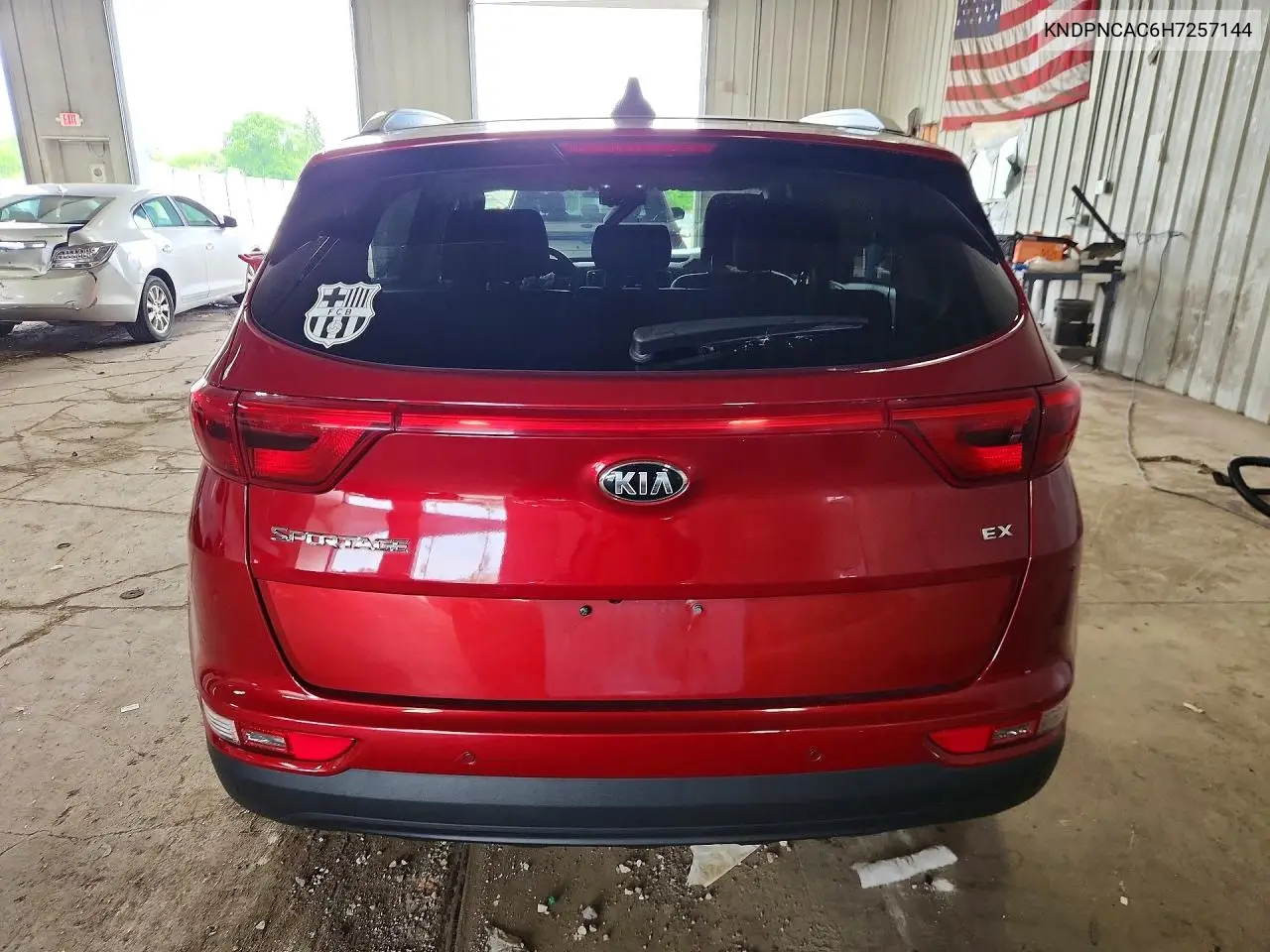 2017 Kia Sportage Ex VIN: KNDPNCAC6H7257144 Lot: 56628276
