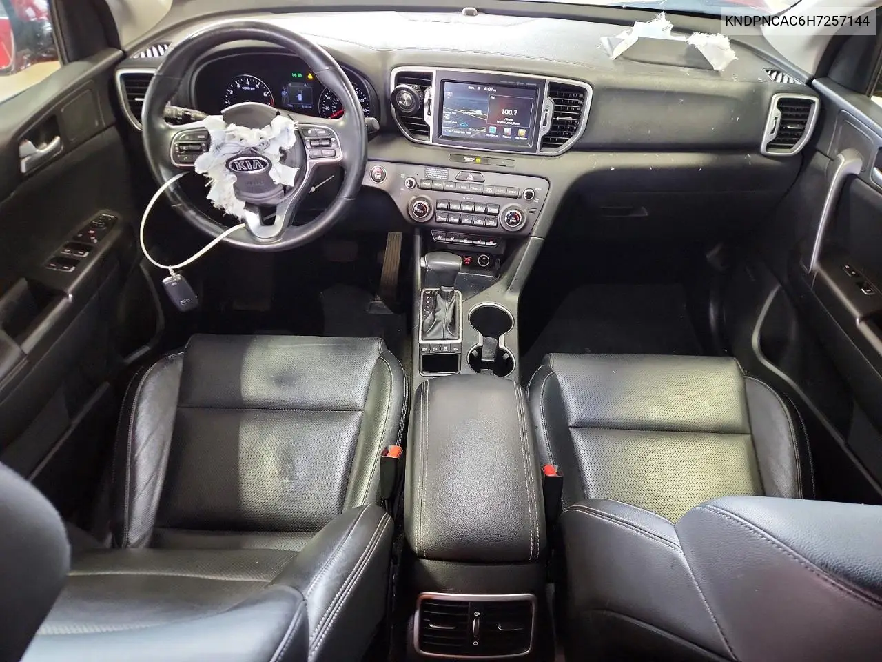 2017 Kia Sportage Ex VIN: KNDPNCAC6H7257144 Lot: 56628276