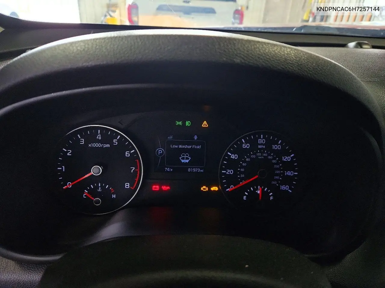 2017 Kia Sportage Ex VIN: KNDPNCAC6H7257144 Lot: 56628276