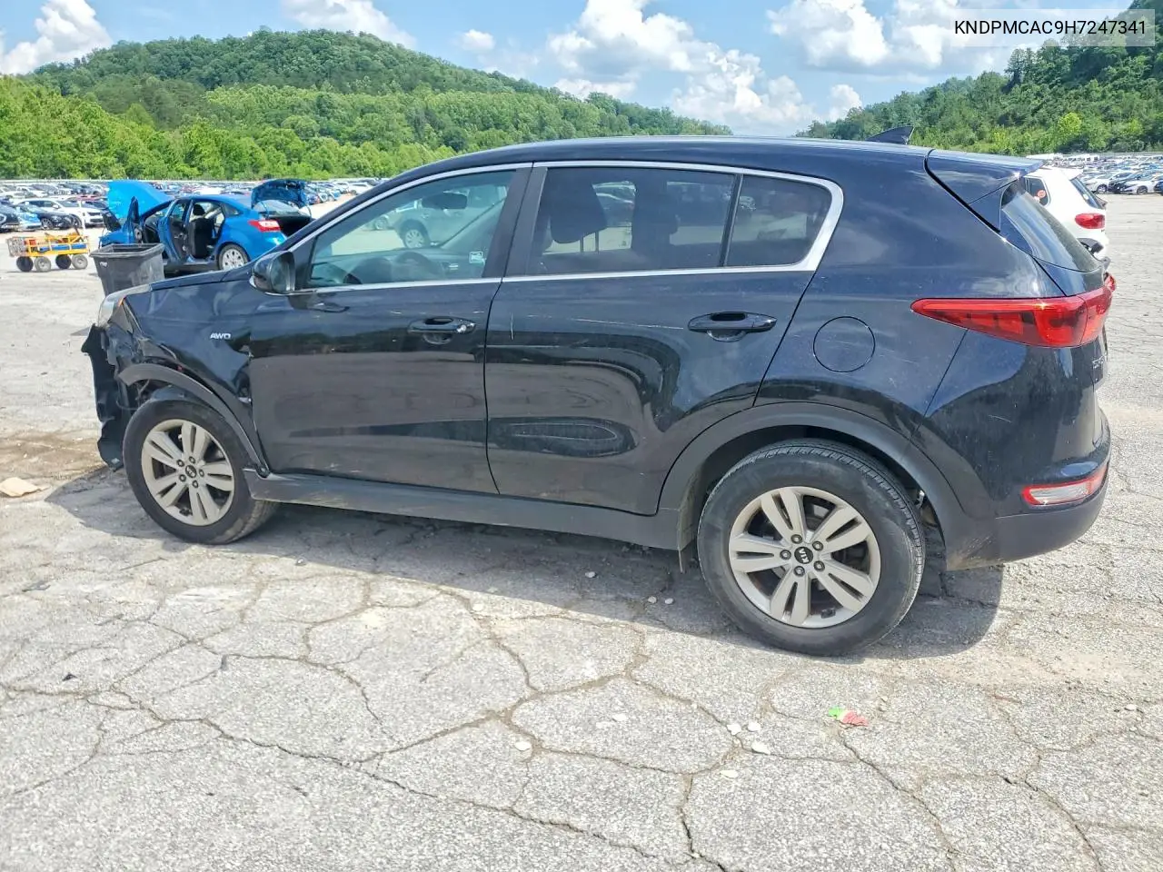 2017 Kia Sportage Lx VIN: KNDPMCAC9H7247341 Lot: 56889166