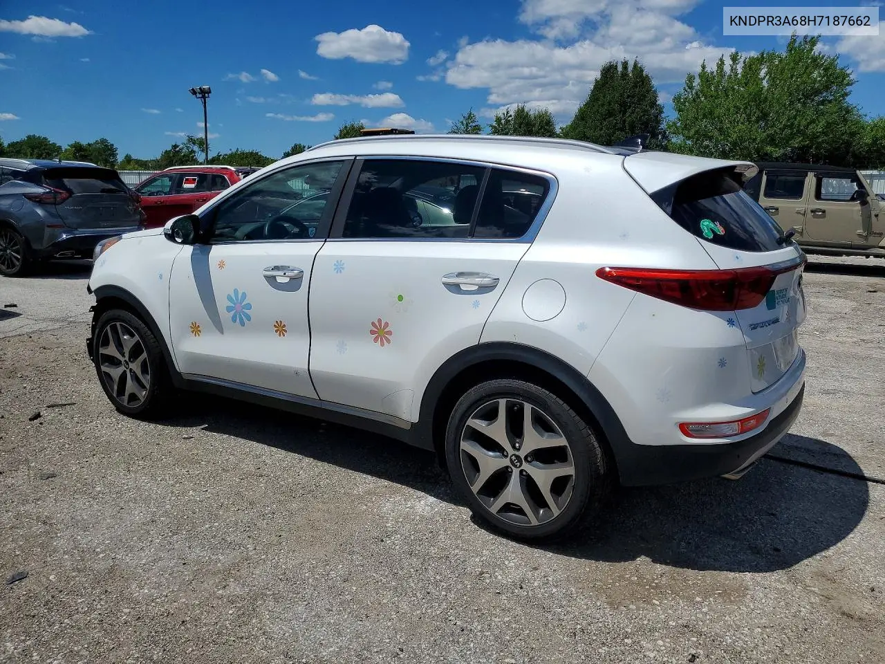 2017 Kia Sportage Sx VIN: KNDPR3A68H7187662 Lot: 57602906