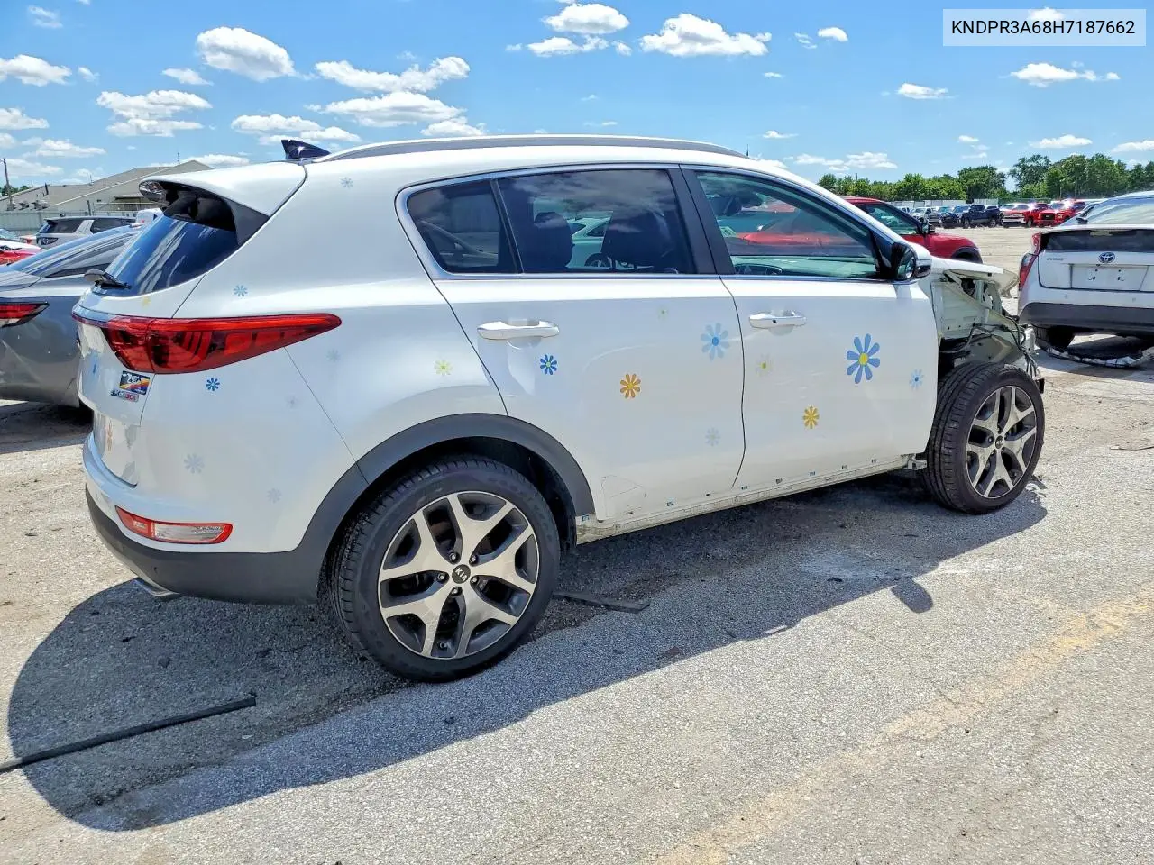 2017 Kia Sportage Sx VIN: KNDPR3A68H7187662 Lot: 57602906