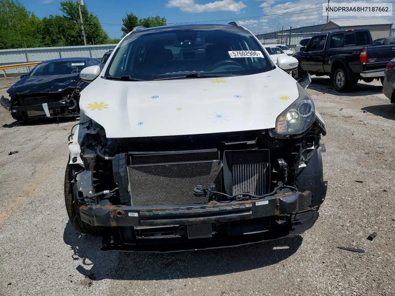 2017 Kia Sportage Sx VIN: KNDPR3A68H7187662 Lot: 57602906