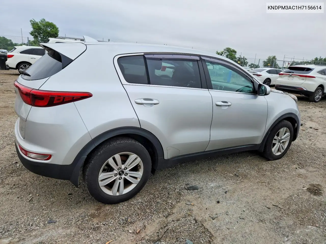2017 Kia Sportage VIN: KNDPM3AC1H7156614 Lot: 60541326