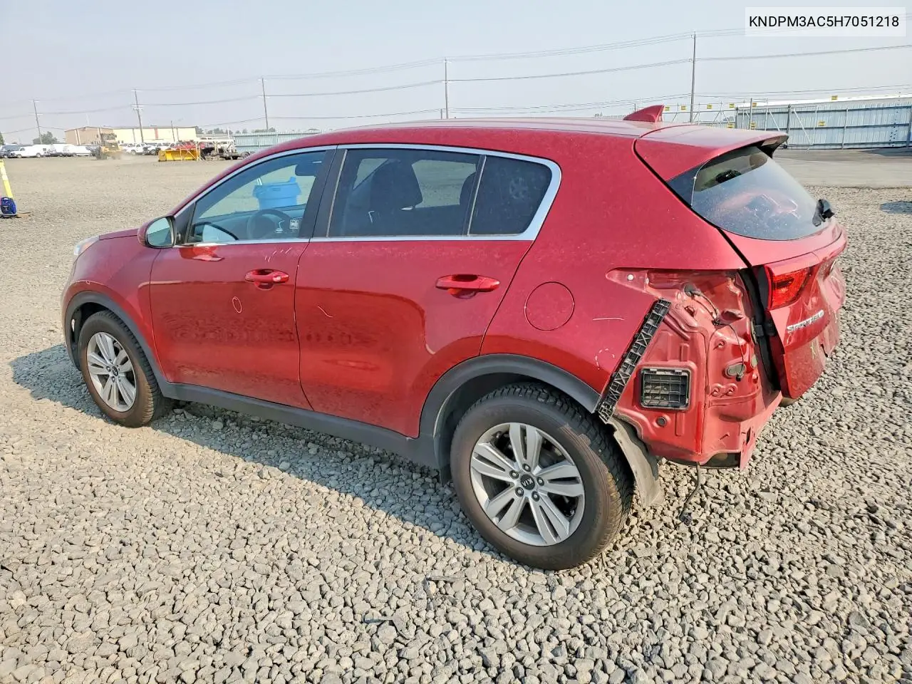 2017 Kia Sportage Lx VIN: KNDPM3AC5H7051218 Lot: 60960786
