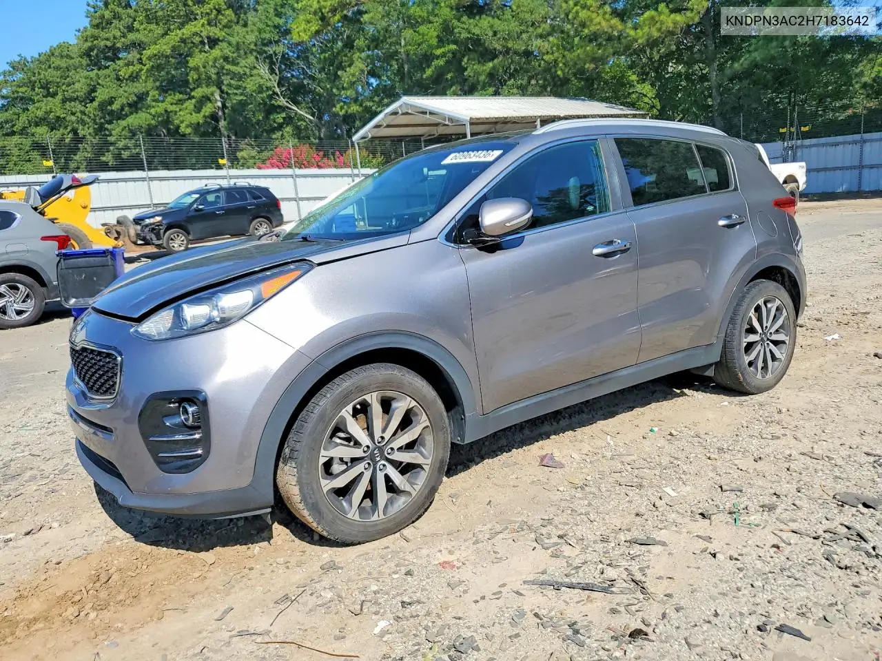 2017 Kia Sportage Ex VIN: KNDPN3AC2H7183642 Lot: 60963436