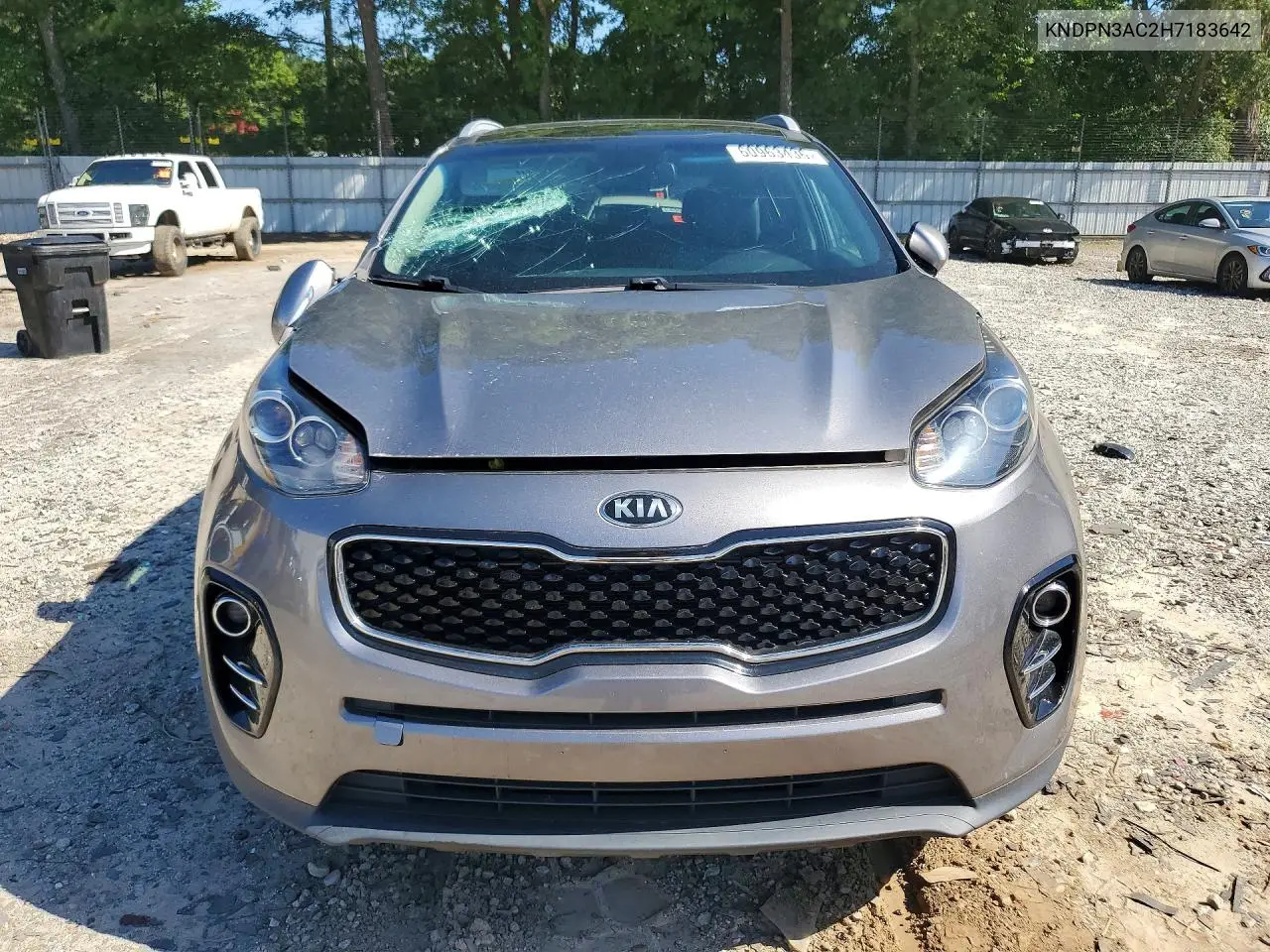 2017 Kia Sportage Ex VIN: KNDPN3AC2H7183642 Lot: 60963436