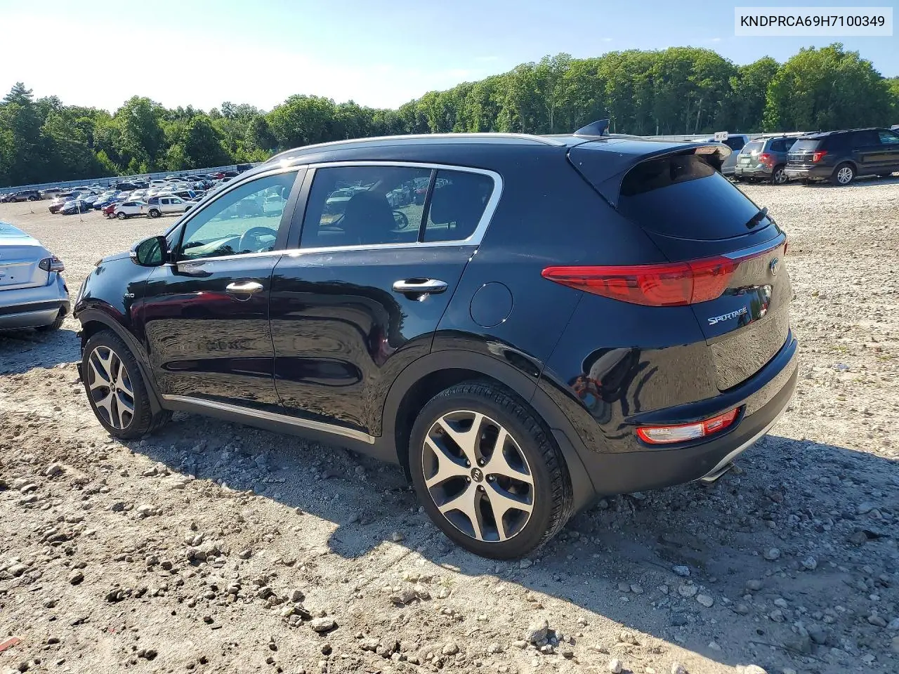 2017 Kia Sportage Sx VIN: KNDPRCA69H7100349 Lot: 61397066