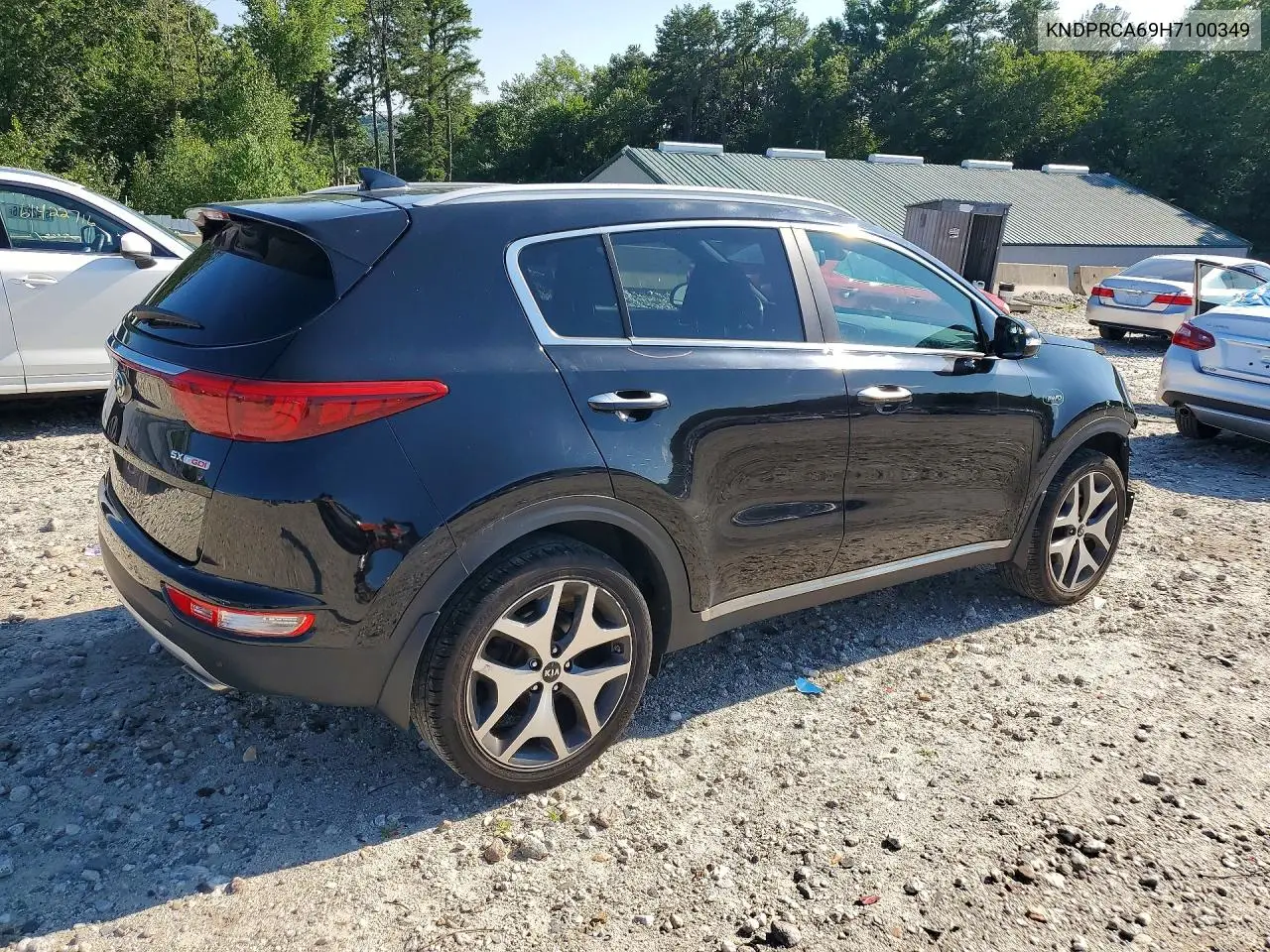 2017 Kia Sportage Sx VIN: KNDPRCA69H7100349 Lot: 61397066