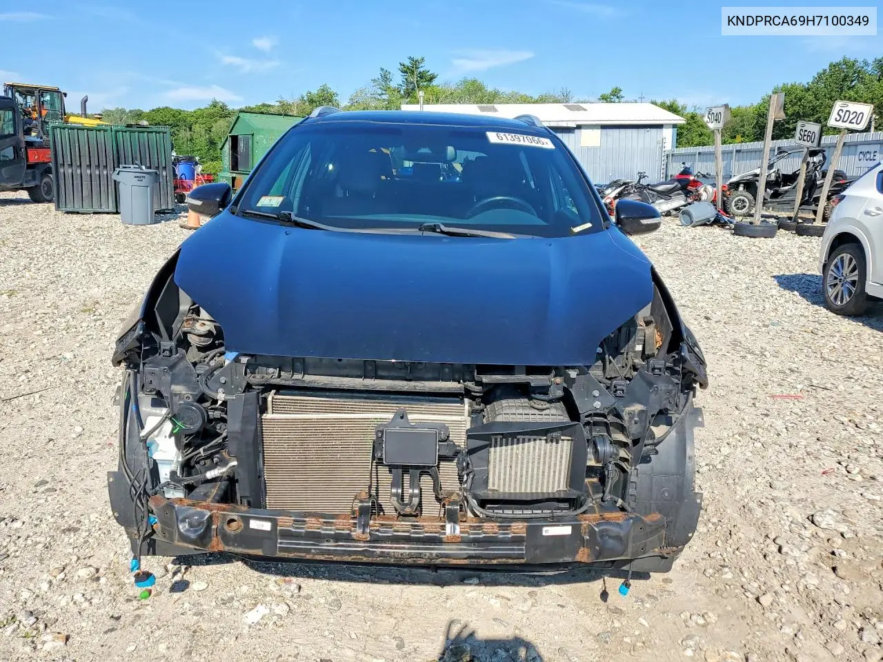 2017 Kia Sportage Sx VIN: KNDPRCA69H7100349 Lot: 61397066