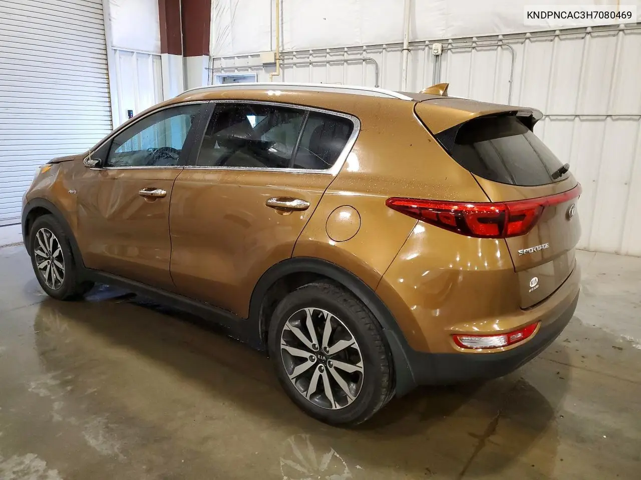2017 Kia Sportage Ex VIN: KNDPNCAC3H7080469 Lot: 61447126