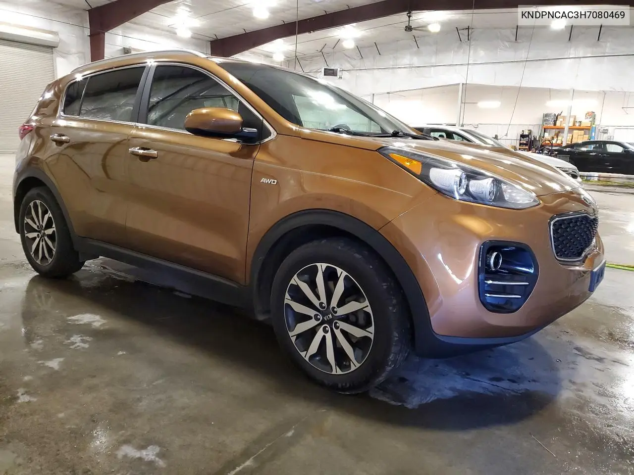 2017 Kia Sportage Ex VIN: KNDPNCAC3H7080469 Lot: 61447126