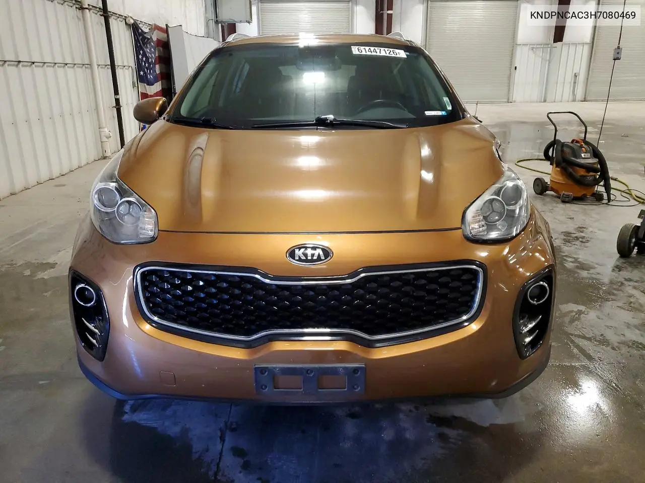 2017 Kia Sportage Ex VIN: KNDPNCAC3H7080469 Lot: 61447126
