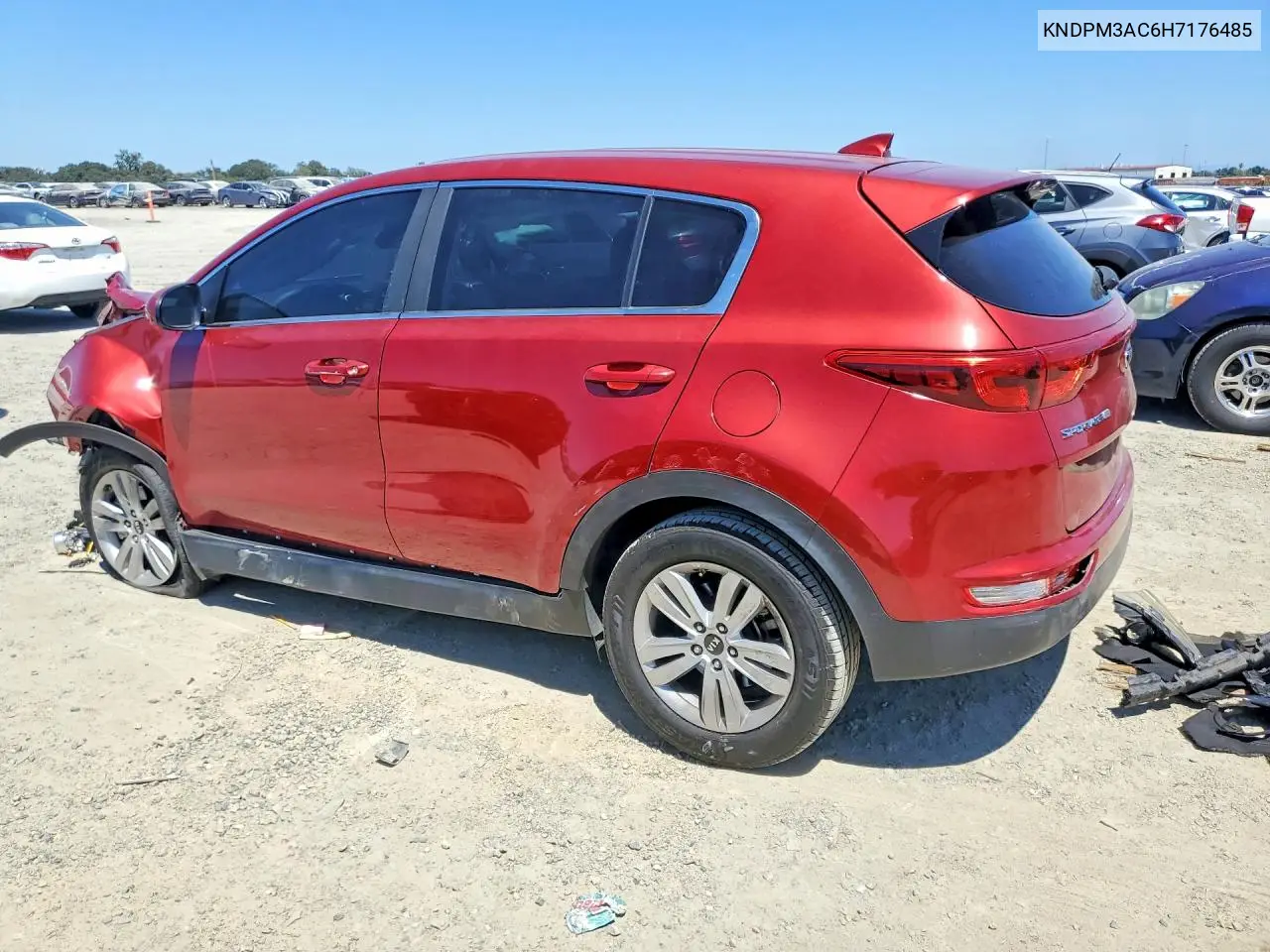 2017 Kia Sportage Lx VIN: KNDPM3AC6H7176485 Lot: 61808476