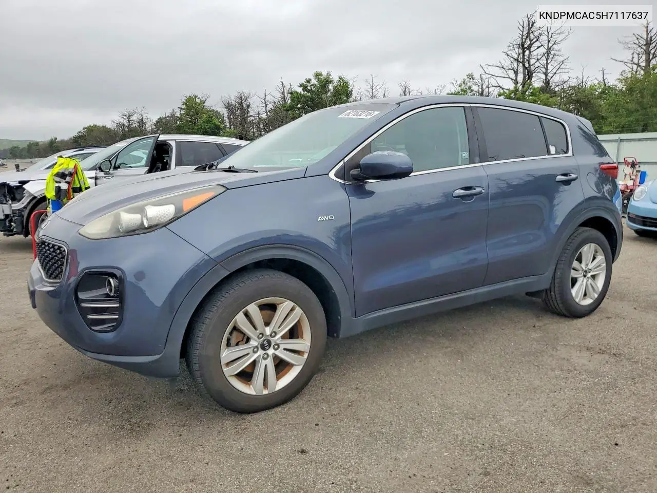 2017 Kia Sportage Lx VIN: KNDPMCAC5H7117637 Lot: 62163216