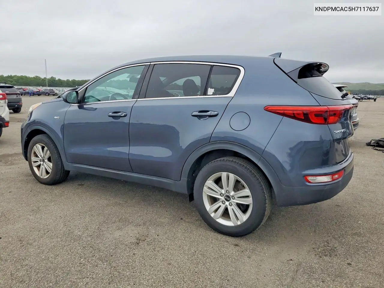 2017 Kia Sportage Lx VIN: KNDPMCAC5H7117637 Lot: 62163216