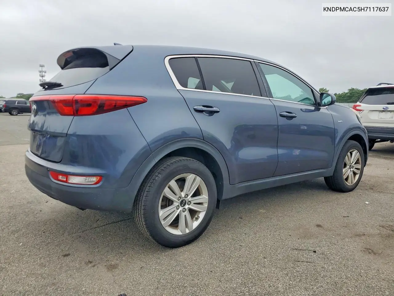2017 Kia Sportage Lx VIN: KNDPMCAC5H7117637 Lot: 62163216