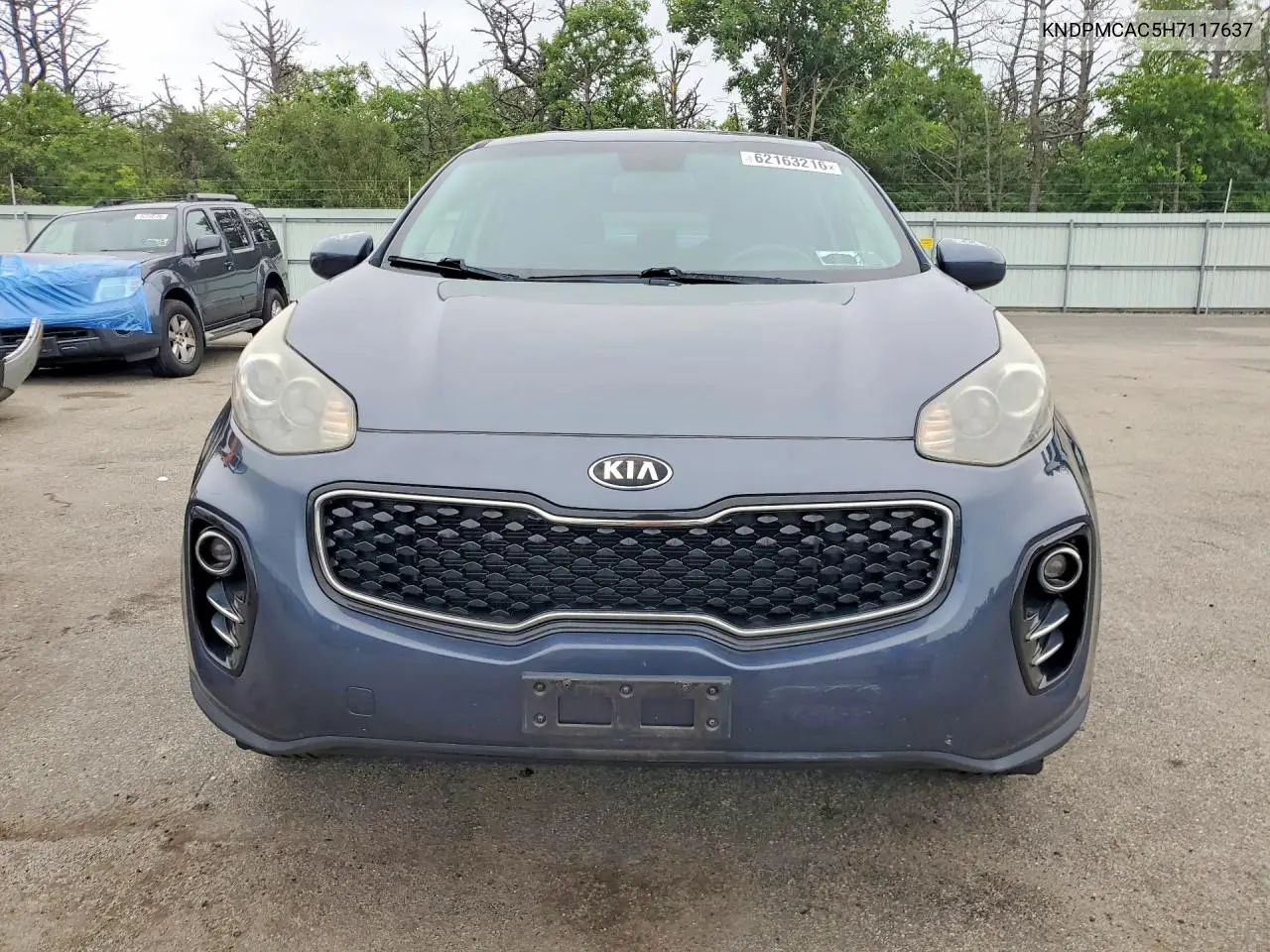 2017 Kia Sportage Lx VIN: KNDPMCAC5H7117637 Lot: 62163216