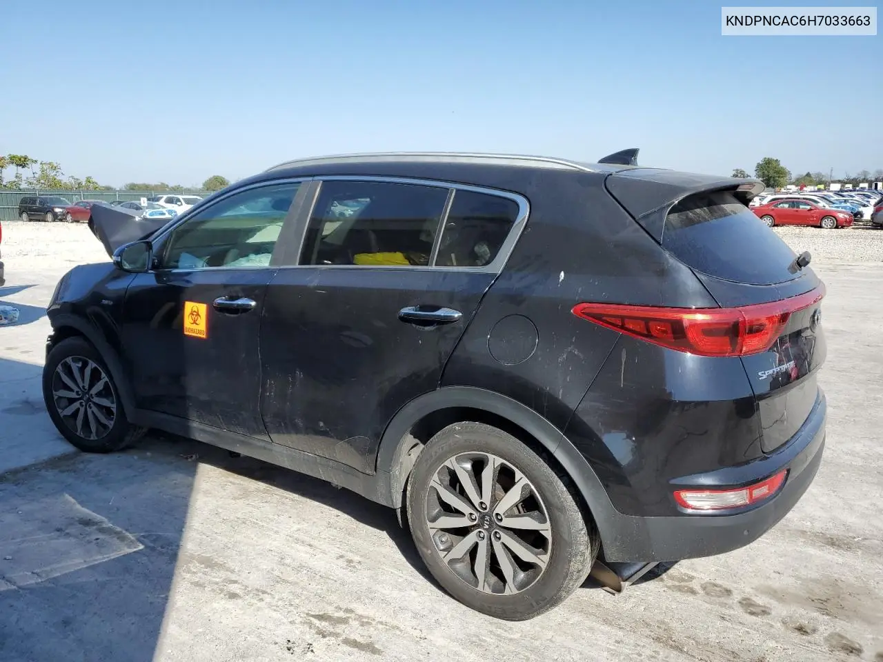 KNDPNCAC6H7033663 2017 Kia Sportage Ex