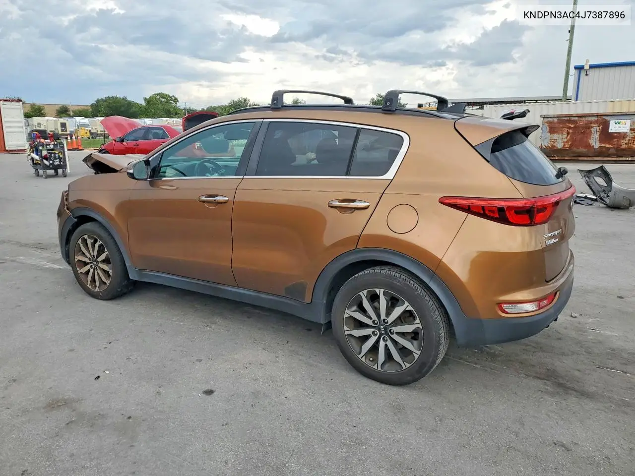 2018 Kia Sportage Ex VIN: KNDPN3AC4J7387896 Lot: 59241596