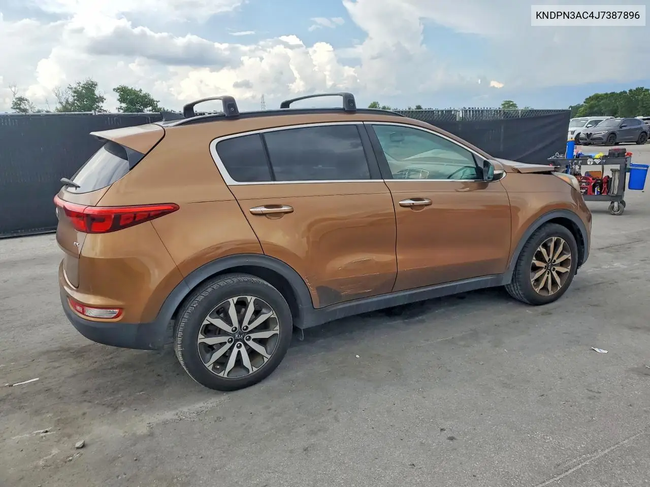 2018 Kia Sportage Ex VIN: KNDPN3AC4J7387896 Lot: 59241596