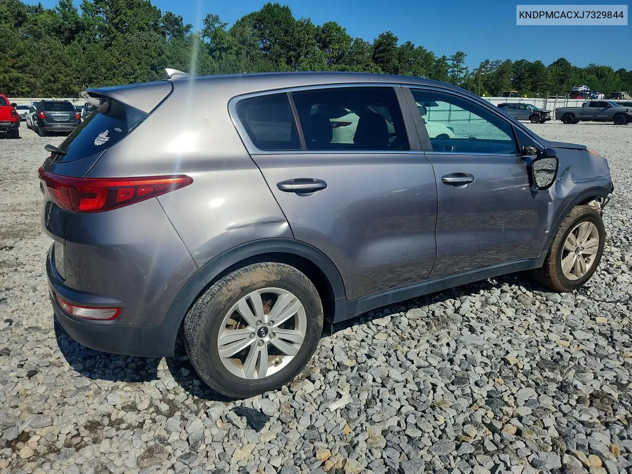 2018 Kia Sportage Lx VIN: KNDPMCACXJ7329844 Lot: 61376636