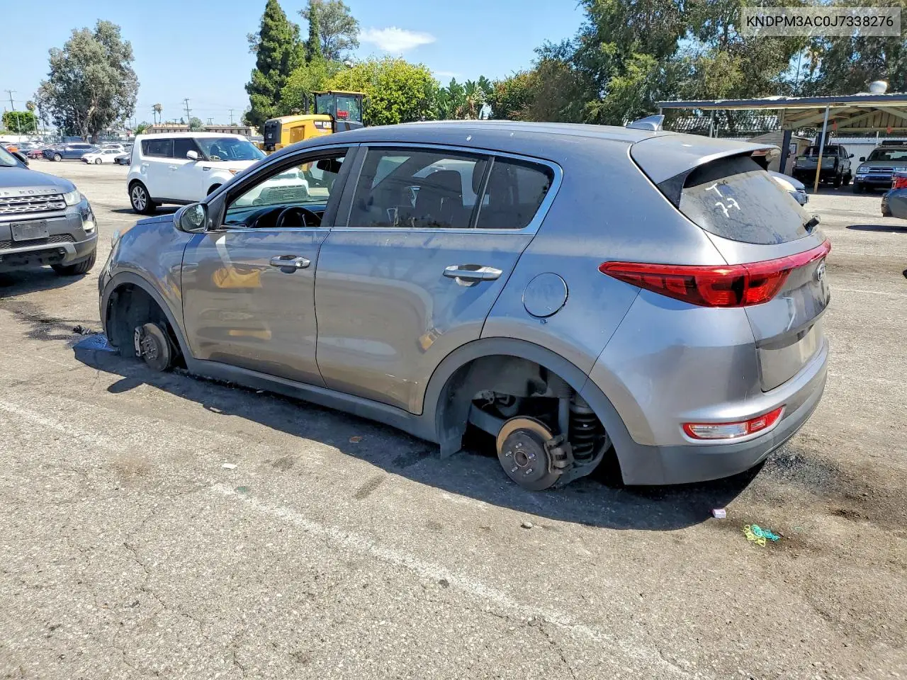 2018 Kia Sportage Lx VIN: KNDPM3AC0J7338276 Lot: 61381086