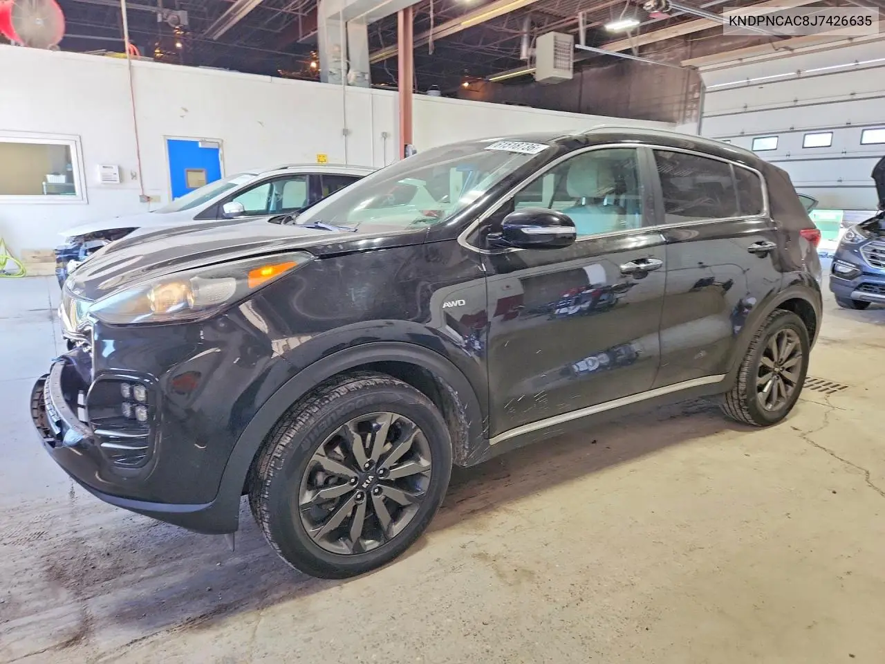 2018 Kia Sportage Ex VIN: KNDPNCAC8J7426635 Lot: 61518736