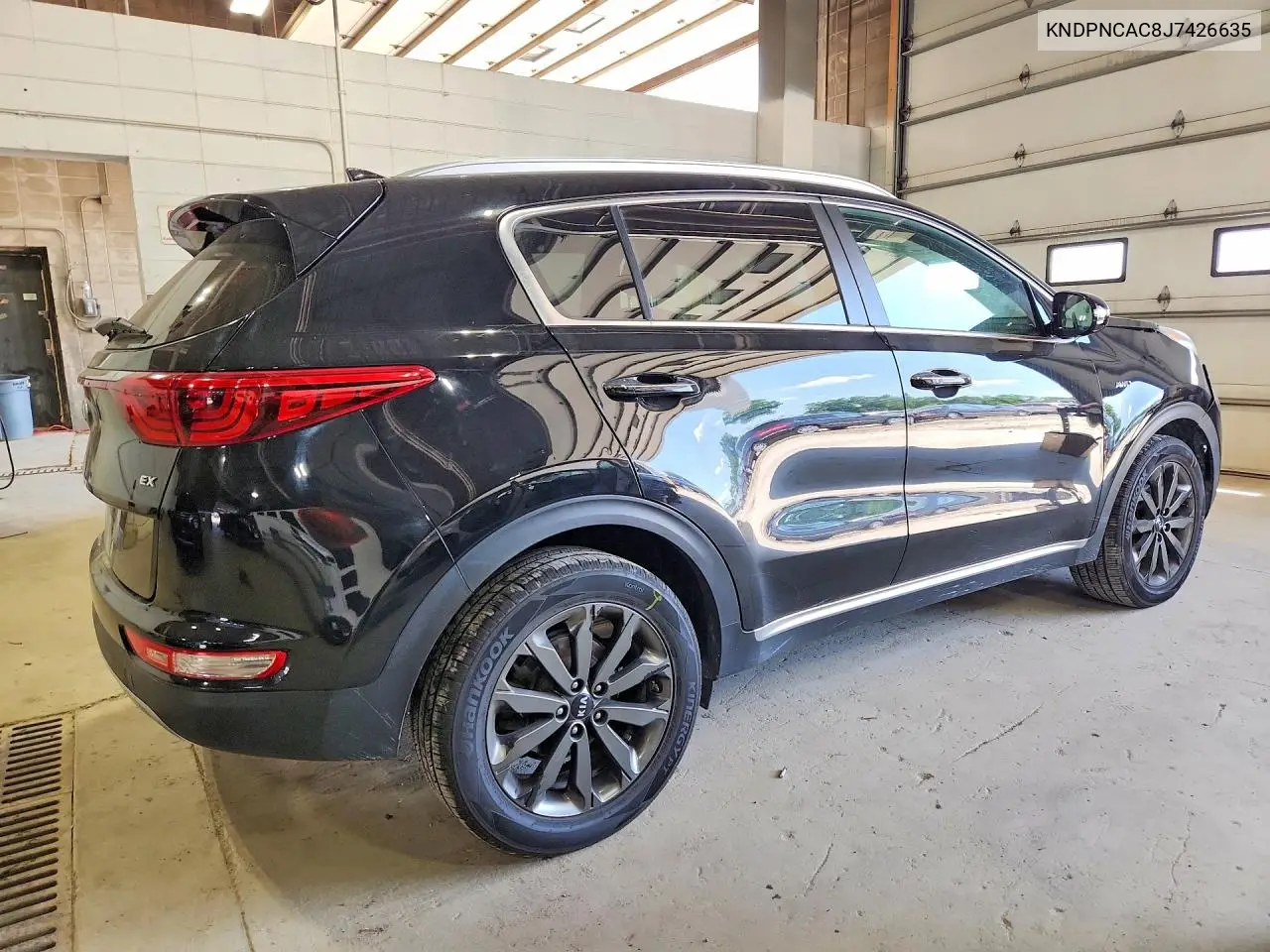 2018 Kia Sportage Ex VIN: KNDPNCAC8J7426635 Lot: 61518736
